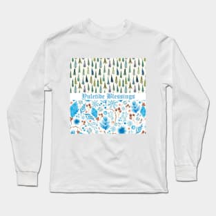 Yuletide Blessings December Long Sleeve T-Shirt